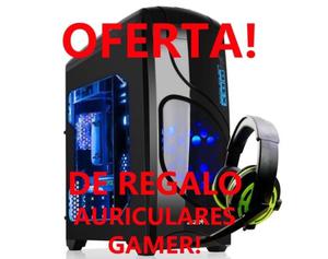 OFERTA! PC Gamer Ryzen G, 4gb ram, 1TB, y Auriculares