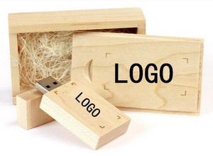 Pendrive madera Personalizado Con Logo Full Color, souvenir,