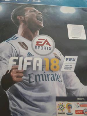 Vendo fifa 18 para PS4