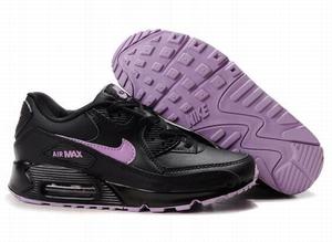 AIR MAX 90 NEGRA LILA ---27 AL 34