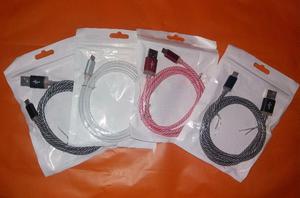 CABLE USB CON LUZ QUE CAMBIA DE COLOR NUEVOS LA PLATA