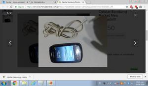 Celular Samsung Pocket Neo liberado en Avellaneda