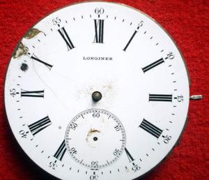 Longines Maquina Reloj De Bolsillo Con Faltantes Repuesto