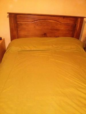 VENDO CAMA 2 PLAZAS C/COLCHON IMPECABLE