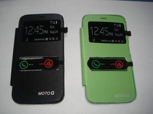 fundas flipCover Motorola MotoG y MotoE
