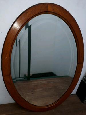 Espejo Oval Biselado