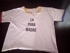 Remeras con frases