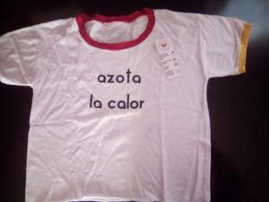 Remeras con frases