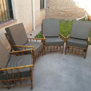 Vendo 4 sillones de mimbre