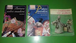 Lote de 3 libros de manualidades. Oferta !!!