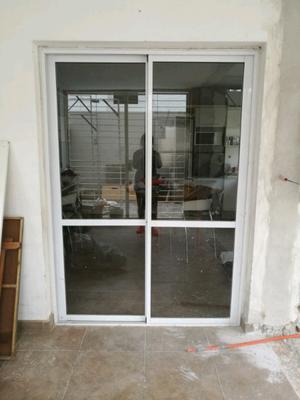 Puerta ventana Aluminio Blanca