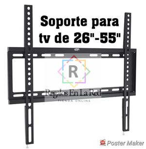 Soporte fijo tv led lcd smart