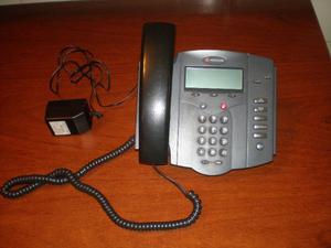 TELEFONO IP POLYCOM MODELO SOUND POINT IP 301 SIP CON FUENTE