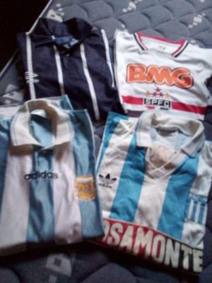 4 Camisetas, Racing retro, Selección Argentina USA 94,