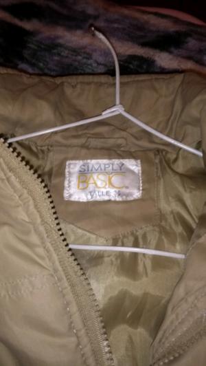 Campera beige talle 36