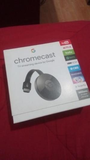 Chromecast segunda generación en caja