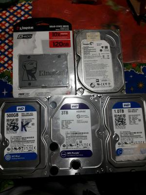 Discos rigidos y SSD