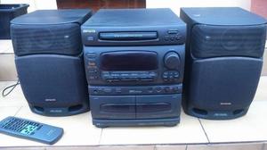 MINI COMPONENTE AIWA - NSX-430 CON 2 PARLANTES