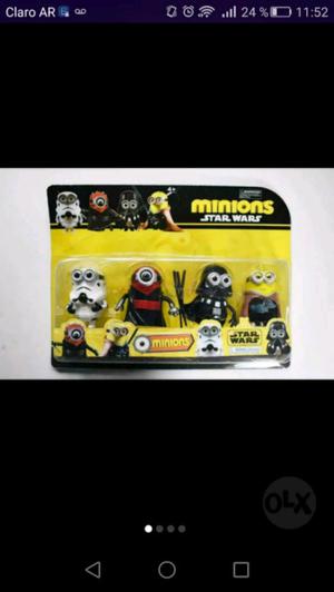 Muñecos de los minions