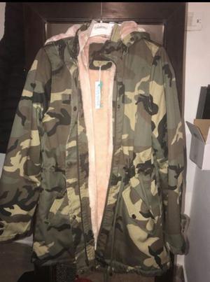 Parka camuflada Nueva