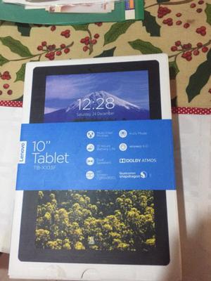 Tablet Lenovo 10” TB-X103F nueva sin uso