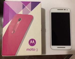 Vendo Motorola Moto G3, 16gb, Liberado, Rosado, Buen Estado.