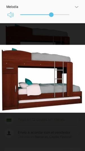 cama nido triple