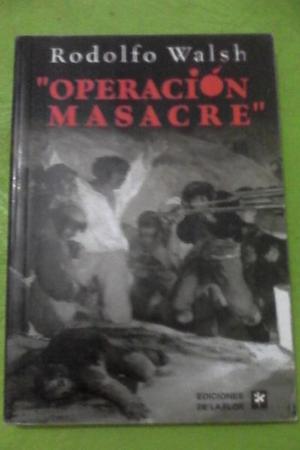 Libro: Operación Masacre