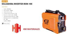 Soldadora Inverter Monofasica Lusqtoff 80 Amp Iron-100