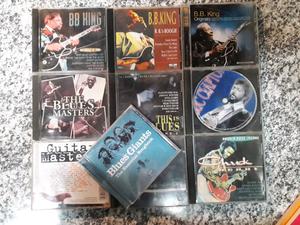 10 cds de grandes guitarristas de rock y blues.