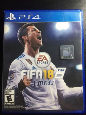 FIFA 18 PS4 Fisico usado