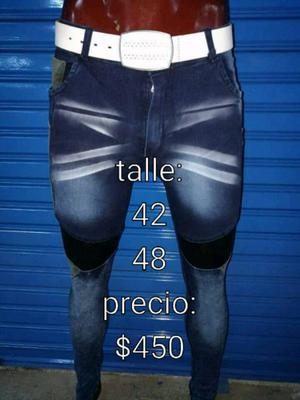 Jeans de hombre elastisado chupin