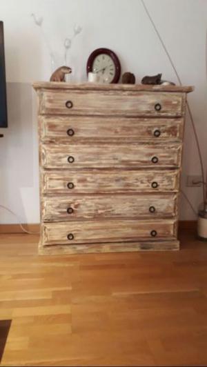 MUEBLE CON CAJONERA PARA ESTAR O DORMITORIO RECICLADO ESTILO