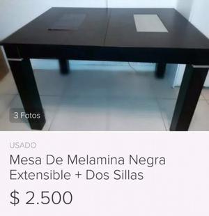 Mesa y sillas