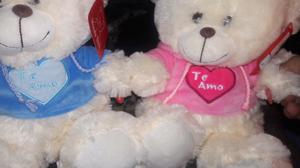 Oso peluche con luz y dice te amo