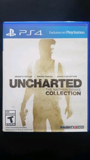 Uncharted the Natan Drake collection. PlayStation 4