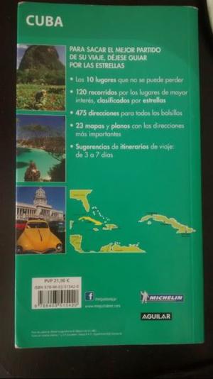 Guía turística de CUBA- Michelín