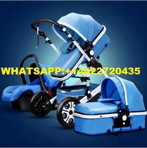 New 3 in 1 Baby Stroller High View Pram Car Seat jogger