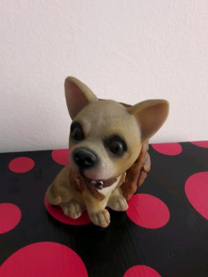 Perro Chihuahua de cerámica