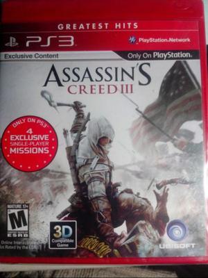Assassins Creed III PS3 Original