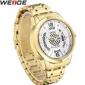 Reloj Weide Dorado Energía Solar Único!!!