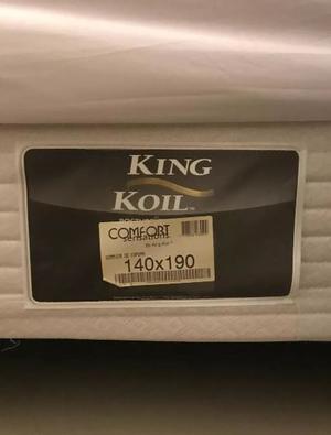 Base Sommier King Koil Confort - Casi Sin Uso!!! Impecable!!
