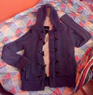 Campera tejida con corderito