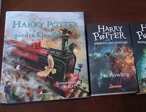 Libros de Harry Potter nuevos nro 6 nro 8 y 1 ilustrado