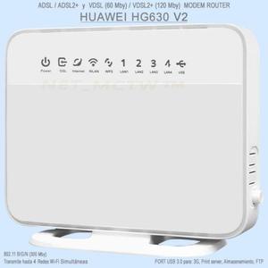 Modem Router Wifi Huawei Hg630 V2 Nuevos!