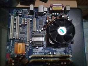 Motherboard Asrock Walfdale -D667 + micro intel gb