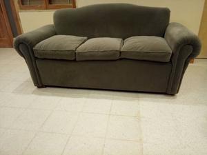 Sillon estilo Ingles de 3 cuerpos de pana