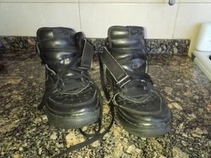 Zapatillas de cuero