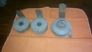 Candelabros y portabelas antiguo