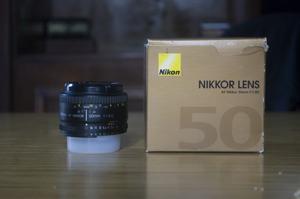 Lente Nikon 50mm 1.8D